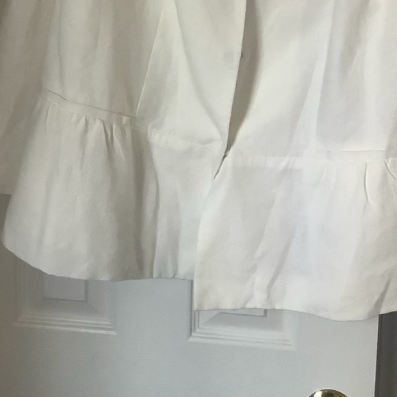 Talbots plus size linen jacket peplum 18W - Picture 6 of 8